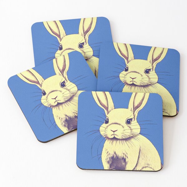 Item preview, Cute and Adorable Bunny Rabbit Binkying designed and sold by wigobun.