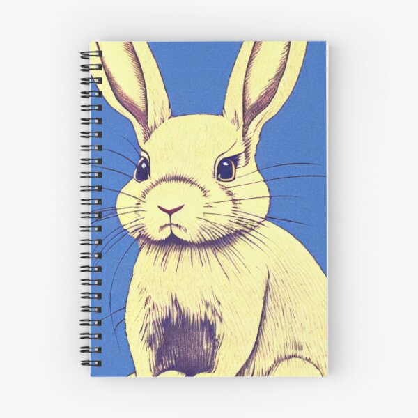 Item preview, Cute and Adorable Bunny Rabbit Binkying designed and sold by wigobun.