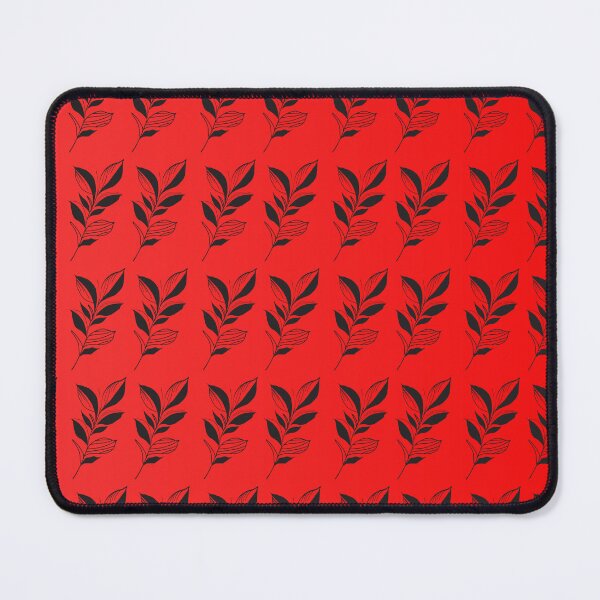 Item preview, Special Products, black leaf, red background . designed and sold by bayanabufadda.