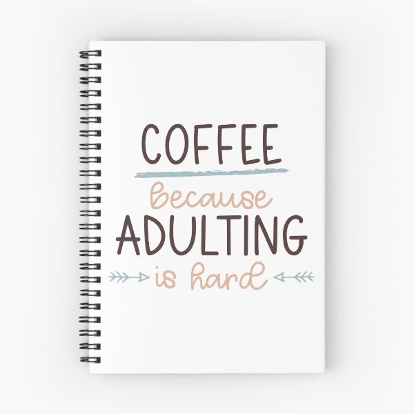 Item preview, Coffee Because Adulting Is Hard Graphic designed and sold by redbubbleart18.