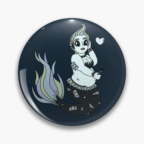 Item preview, The Pretty Mermaid designed and sold by kirstykartoons.