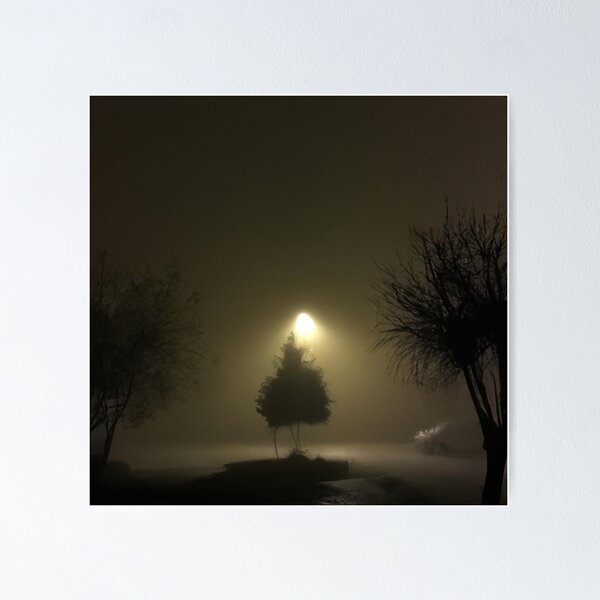 Item preview,  silhouette of forest in a full moon designed and sold by optimusprime39.