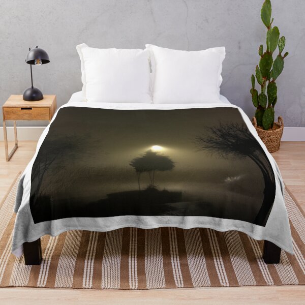 Item preview, silhouette of forest in a full moon designed and sold by optimusprime39.