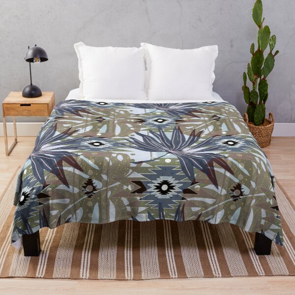 Item preview, Leaves of monstera and palm trees. designed and sold by marinaklykva.