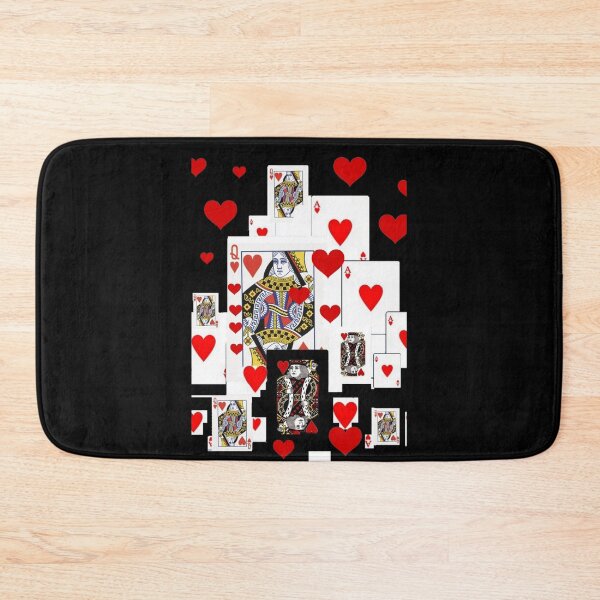 Item preview, BLACK COLOR ROYAL COURT CASINO RED HEARTS CARDS48png designed and sold by IvyStoltenberg.