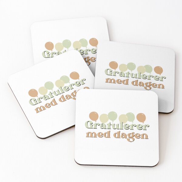 Item preview, Happy birthday in norwegian designed and sold by Emotionville.