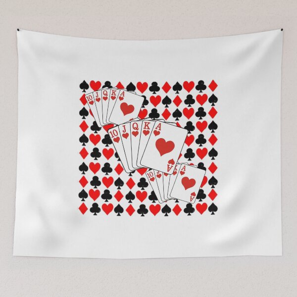 Item preview, CASINO NIGHTS RED HEARTS FLUSH25png designed and sold by IvyStoltenberg.