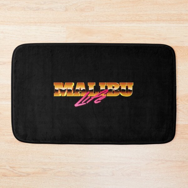 Item preview, Colorful retro design with 80s style Malibu Life logo189png designed and sold by IvyStoltenberg.