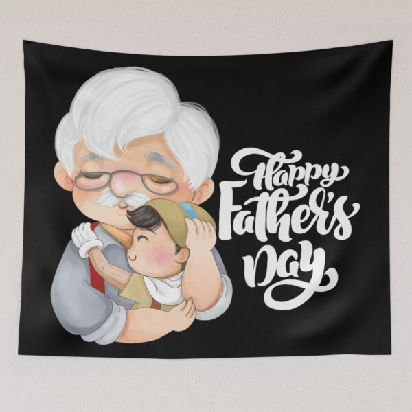 Item preview, Father's Day Pinocchio designed and sold by CarolRogan.