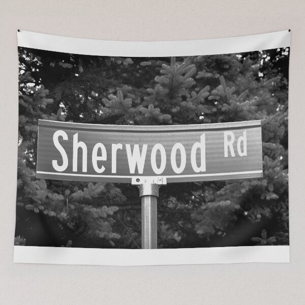 Item preview, A Street Sign Named Sherwood designed and sold by jcwest.