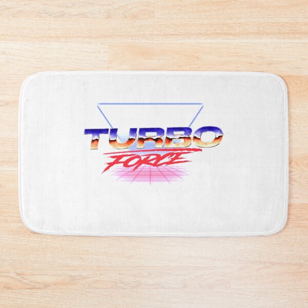 Item preview, Colorful retro design with 80s style Turbo Force logo93png designed and sold by IvyStoltenberg.