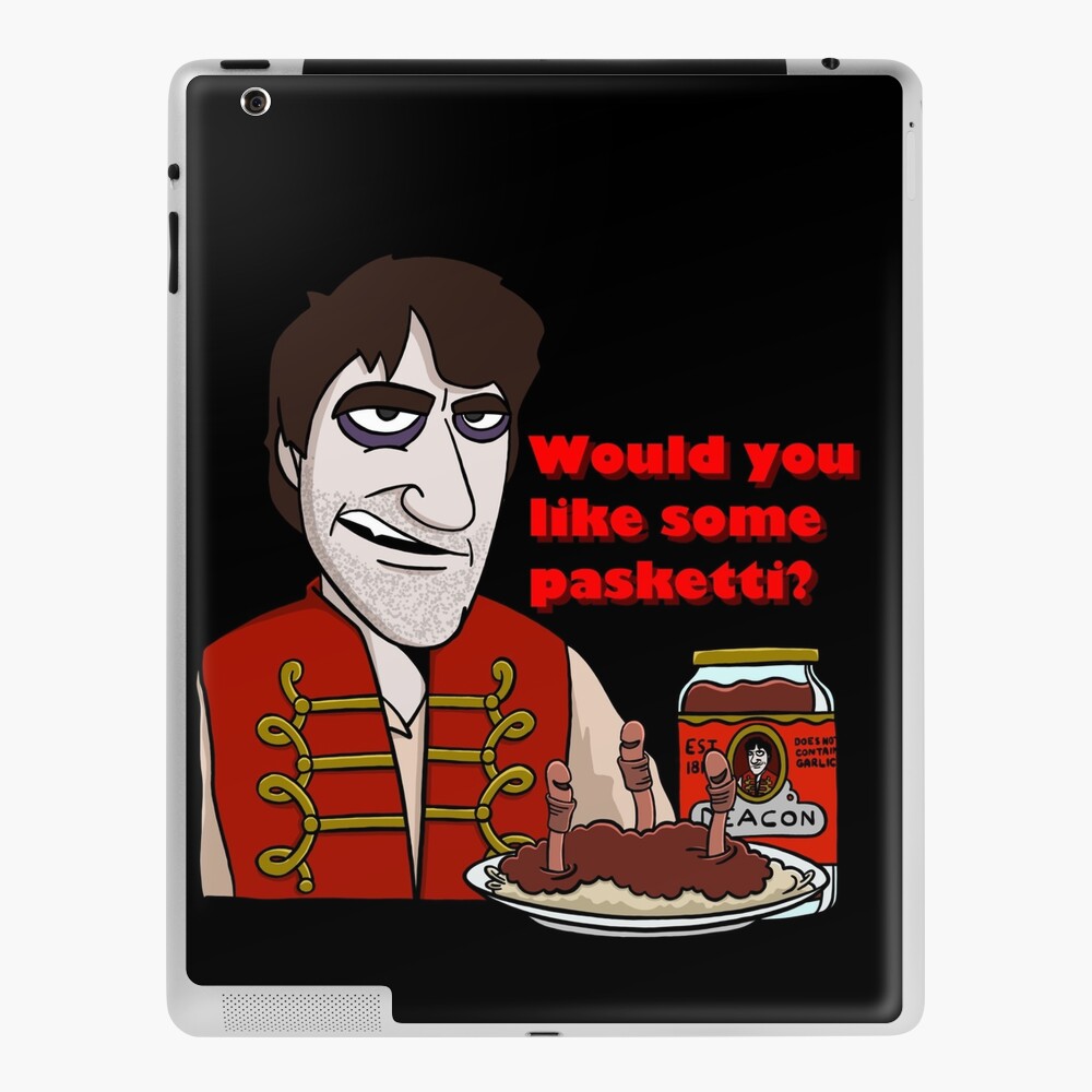 Would You Like Some Pasketti Ipad Case Skin By Joshatomic Redbubble