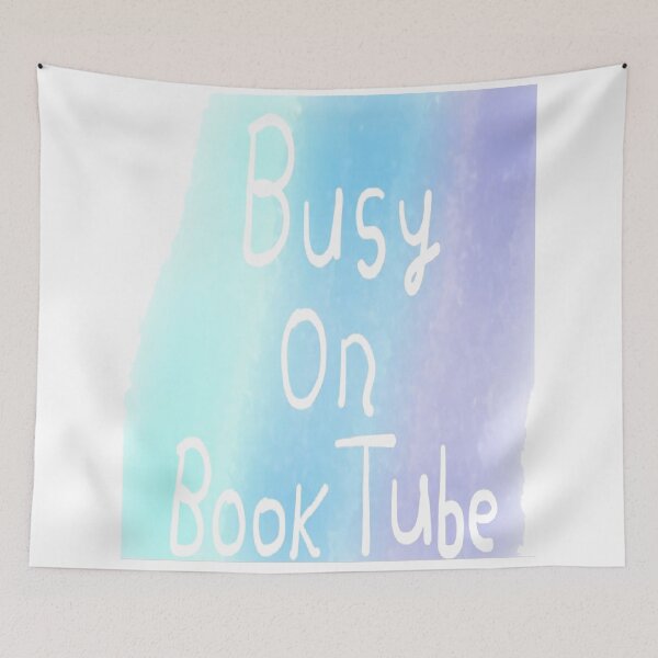 Item preview, Busy On BookTube Blue designed and sold by Fireflies2344.