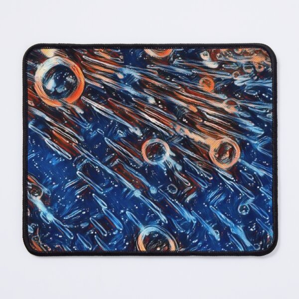 Item preview, Colourful blue and orange abstract181png designed and sold by IvyStoltenberg.