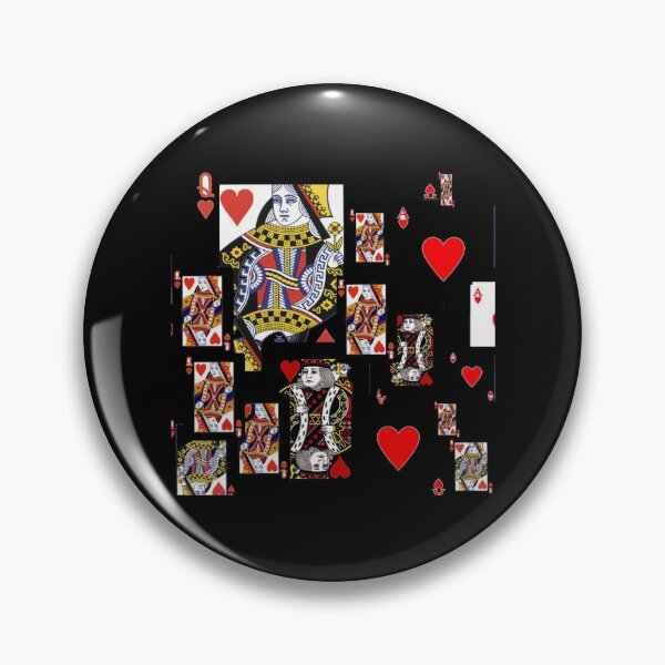 Artikelvorschau, COURT OF HEARTS SPIELKARTEN IN SCHWARZ51png entworfen und verkauft von IvyStoltenberg.