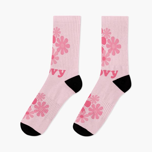 Item preview, Groovy Retro 60s 70s Flowers Vintage Floral Typography in Pink designed and sold by kierkegaard.