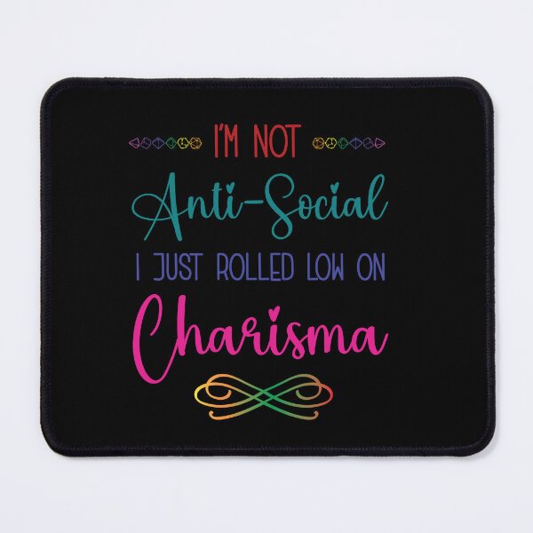 Item preview, Anti-Social designed and sold by GeekyGoddess.