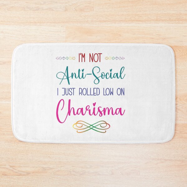 Item preview, Anti-Social designed and sold by GeekyGoddess.