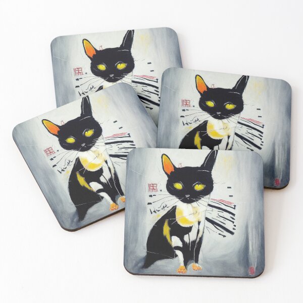 Item preview, Lovable Japanese Bobtail Cat #17. Pop-art poster designed and sold by Åveline Dvorak.