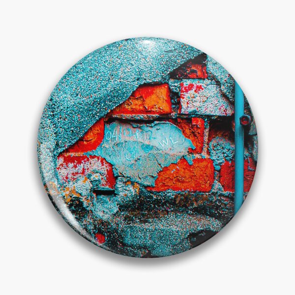 Item preview, Red blue brick wall with lion profile designed and sold by kall3bu.