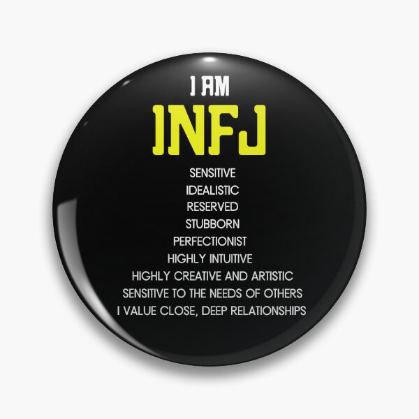 Item preview, INFJ Personality Traits designed and sold by RockBeeDesigns.