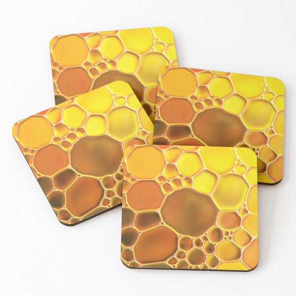 Item preview, Bright bubbles yellow tone. designed and sold by MirBer.