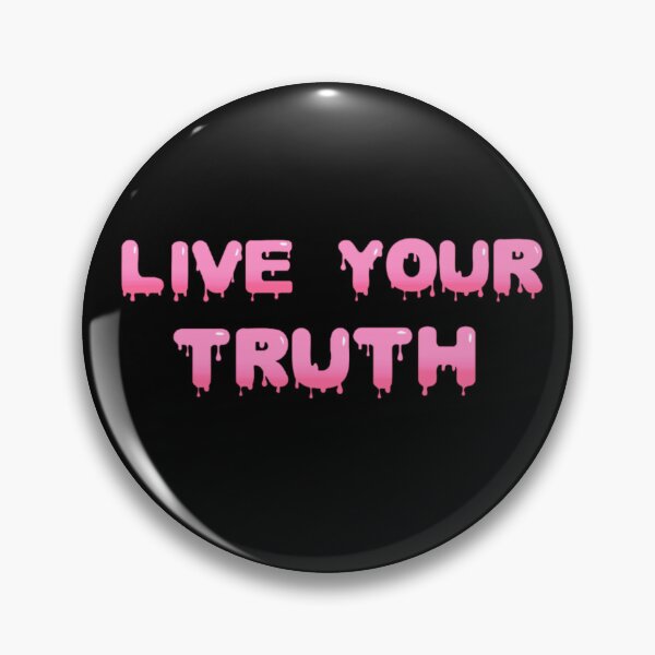 Item preview, Live Your Truth (Pink) designed and sold by CandyCustard.