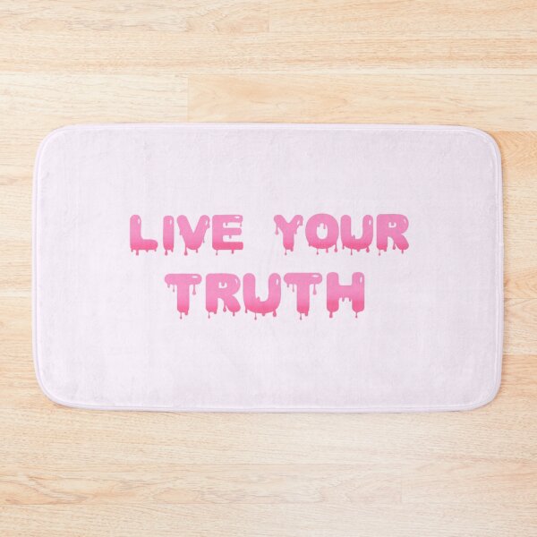 Item preview, Live Your Truth (Pink) designed and sold by CandyCustard.