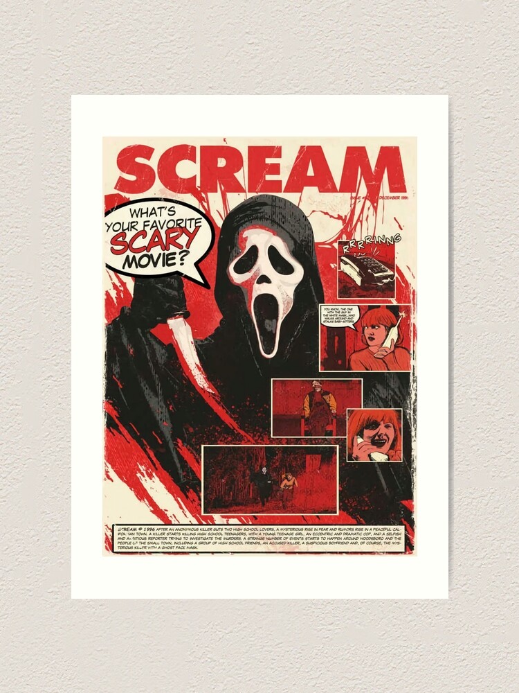 Scary Face Movie Poster for Sale by brothernehes