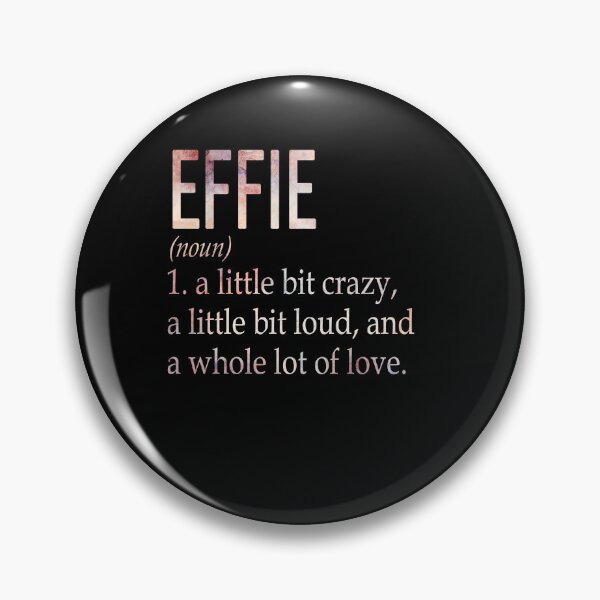 Item preview, Effie Girl Name Definition designed and sold by BrookHBung.