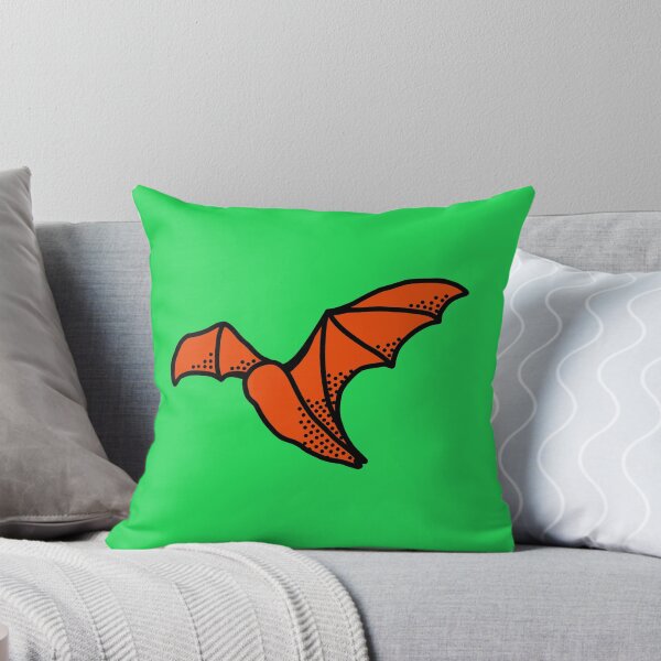 Item preview, Orange bat pop art designed and sold by AnnaEleCreate.