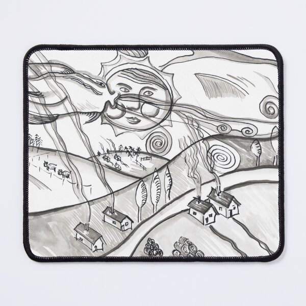 Item preview, FishCloudsVillage "Figurative Drawings" designed and sold by Istvan Ocztos.