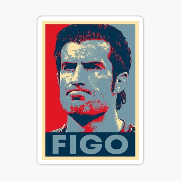 Luis Figo Portugal Euro 2004 Jersey Poster for Sale by Zgjimi17