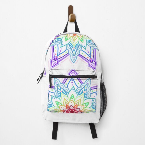 Item preview, Rainbow Mandala designed and sold by MissGeeviousArt.