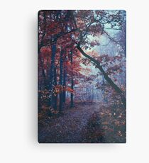 Haunted Autumn Metal Print