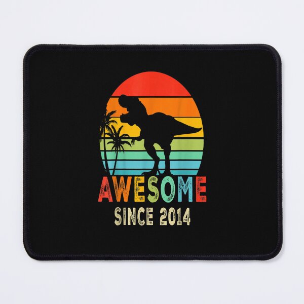 Item preview, Awesome Since 2014 Dinosaur 9 Years Old 9th Birthday Boy designed and sold by beunique5.