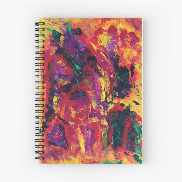 Item preview, Arte abstracto 'sobre rojo' designed and sold by ilonabelleart.