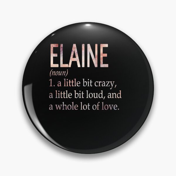 Item preview, Elaine Girl Name Definition designed and sold by BrookHBung.