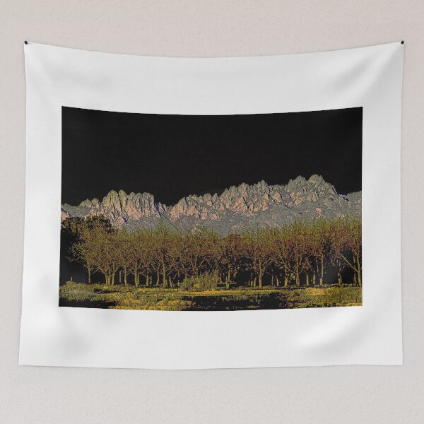 Item preview, Southwest Pecan Orchard with the Organ Mountains designed and sold by William E Lopez.