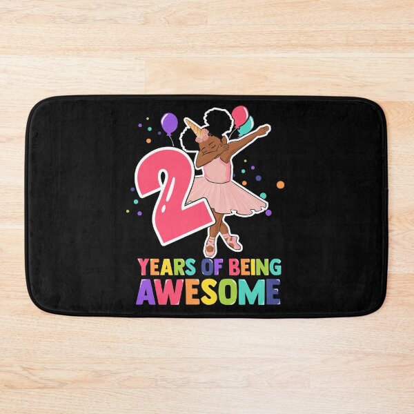 Item preview, 2nd Birthday Dabbing Unicorn Girl 2 Years Old BDay designed and sold by QueenOfPrint.