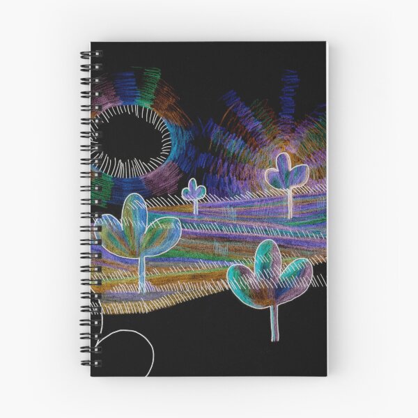 Item preview, FlowerField at Night "Figurative Drawings" designed and sold by Istvan Ocztos.