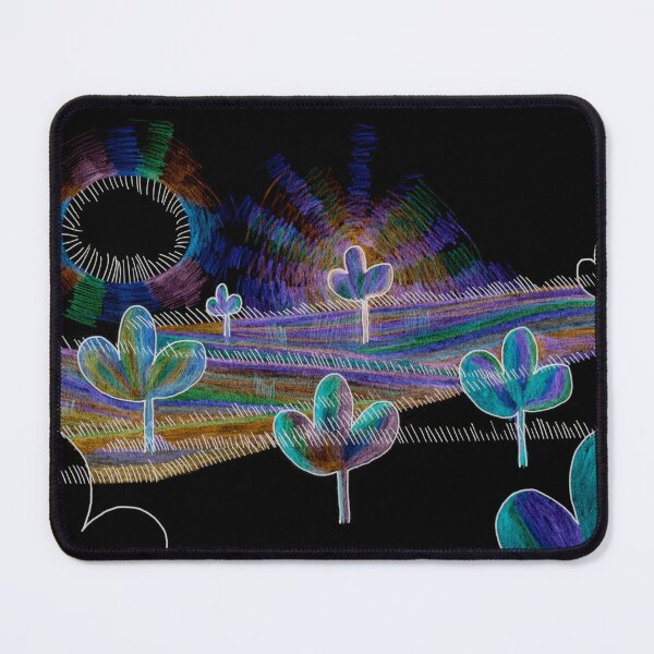 Item preview, FlowerField at Night "Figurative Drawings" designed and sold by Istvan Ocztos.