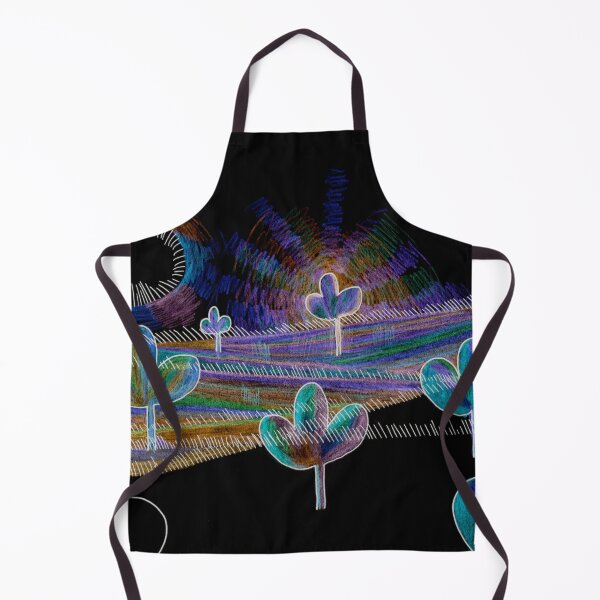 Item preview, FlowerField at Night "Figurative Drawings" designed and sold by Istvan Ocztos.