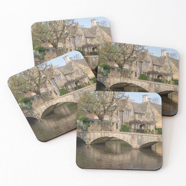 Item preview, Bridge and cottages in Bourton-on-the-Water designed and sold by cdkphotos.