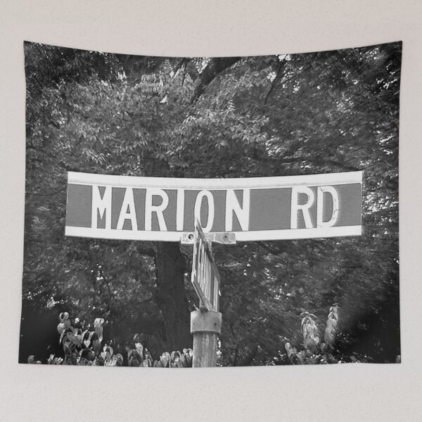 Aperçu de l'œuvre Un panneau de rue nommé Marion créée et vendue par jcwest.