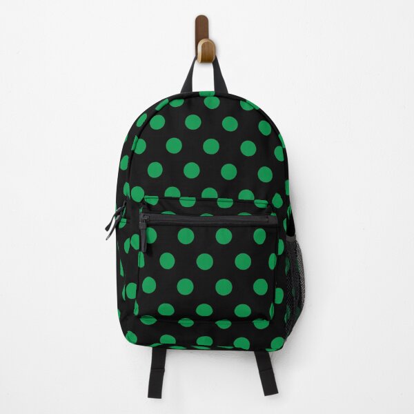 Item preview, Green and Black Polka Dots designed and sold by patterniastudio.