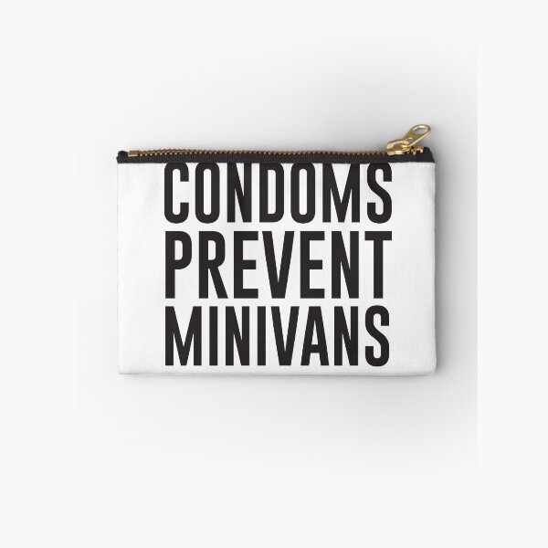 Item preview, Condoms Prevent Minivans designed and sold by Designs111.