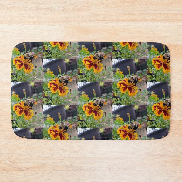 Item preview, Bumblebee on a Marigold designed and sold by arfff.