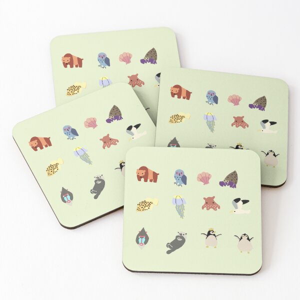 Item preview, Sweet animals designed and sold by lolliesonsunday.