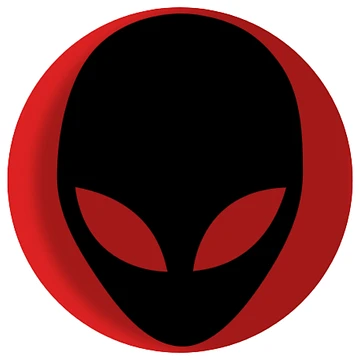 Artwork thumbnail, Red alien by ALS-KB